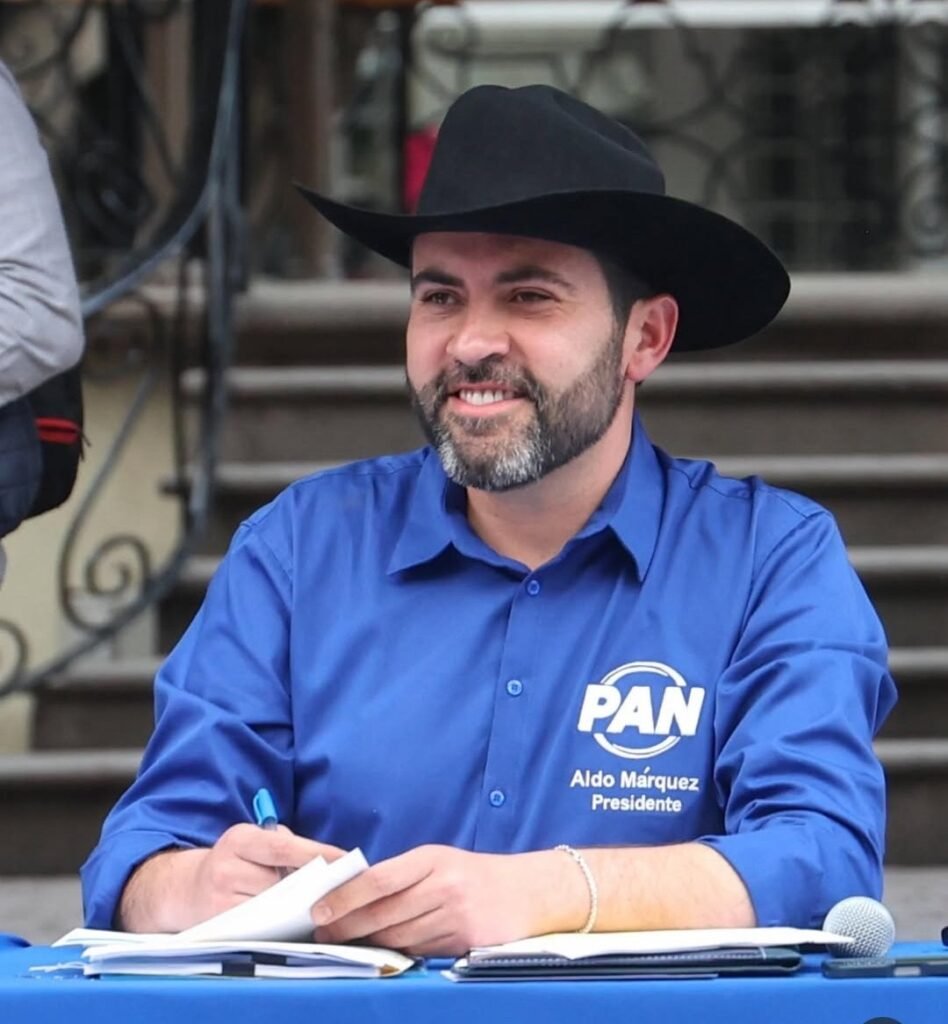 Más de mil hogares visita el PAN por semana en Guanajuato, dijo Aldo Márquez presidente del partido en el estado..