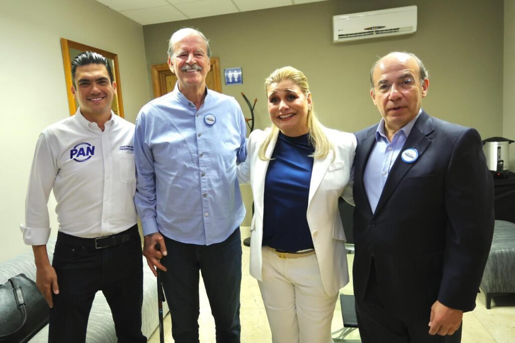 Miles marchan en Chihuahua en respaldo a Maru Campos; Fox la proyecta para 2030, Calderón defiende su combate al crimen y el PAN acusa persecución política de Morena.